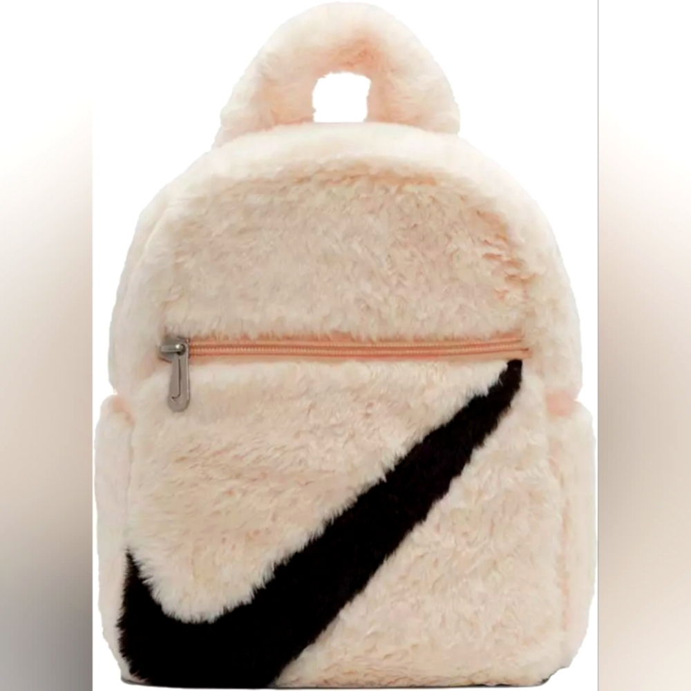 Nike Sportswear Futura 365 Faux Fur Mini Backpack